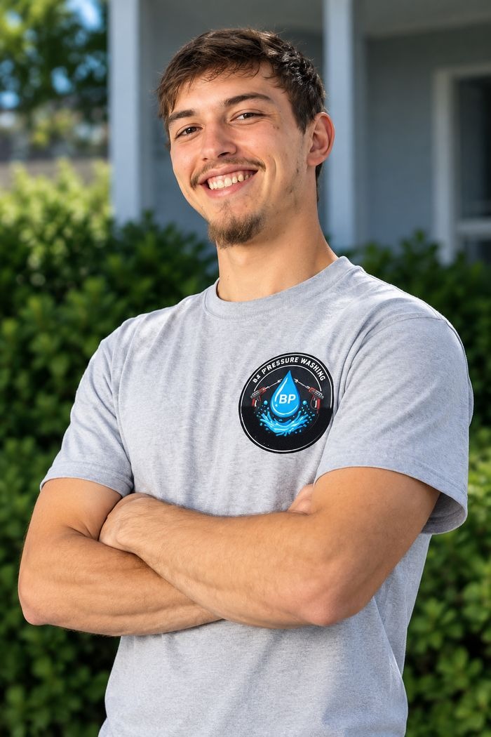 Braiden Graham, owner of BP Pressure Washing
